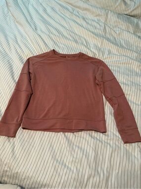 Apana Dusty Rose Crewneck Pullover